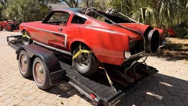 Продается Ford Mustang с турбиной от истребителя