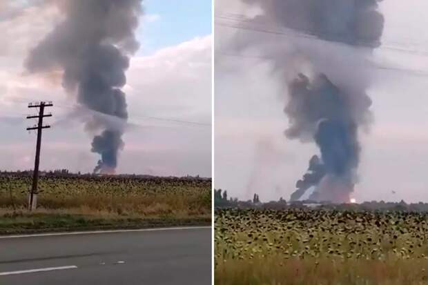 Взрывы боеприпасов на складе на севере Крыма прекращены