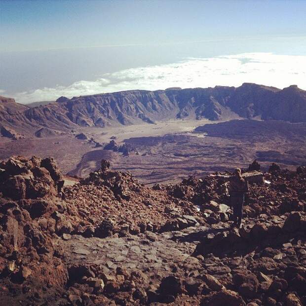 Тейде — вулкан на острове Тенерифе марс, марсианские пейзажи, необычная местность, пейзажи, похоже на Марс, странная местность