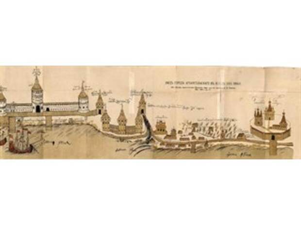 Архангельск: деревянная крепость скрыта под оградой парка