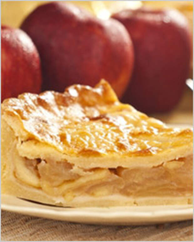 Яблочная шарлотка 