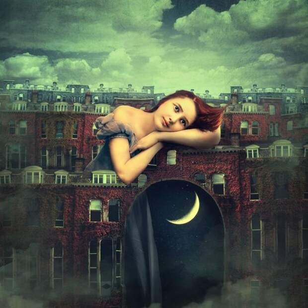 Она любит день и ночь. Автор: Marta Orlowska.