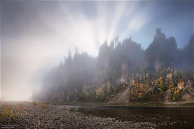 Якутия - Замки реки Синей путешествия, факты, фото