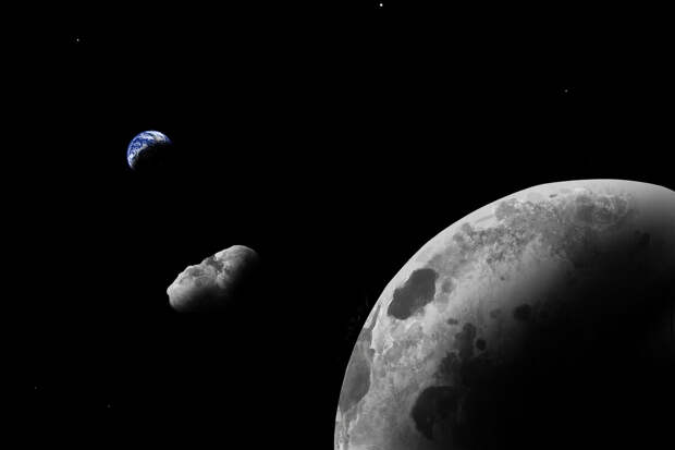 JPL: 600-метровый астероид пролетел мимо Земли на расстоянии 3,2 млн километров