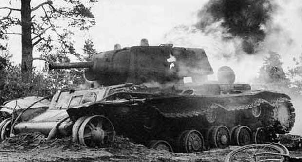 Как танк КВ задержал продвижение танковой дивизии вермахта