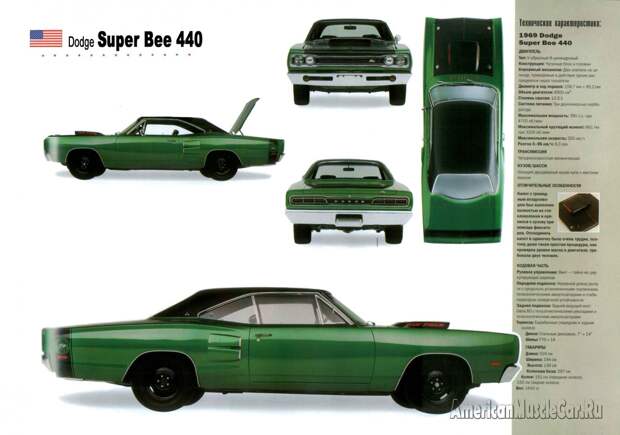 Dodge Super Bee 1969 poster