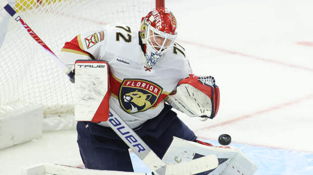 Хоккеист "Флориды" Бобровский подрался с вратарем "Сан-Хосе" в матче НХЛ