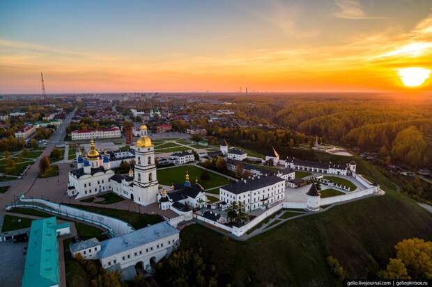 Тобольск с высоты: бывшая столица Сибири путешествия, факты, фото