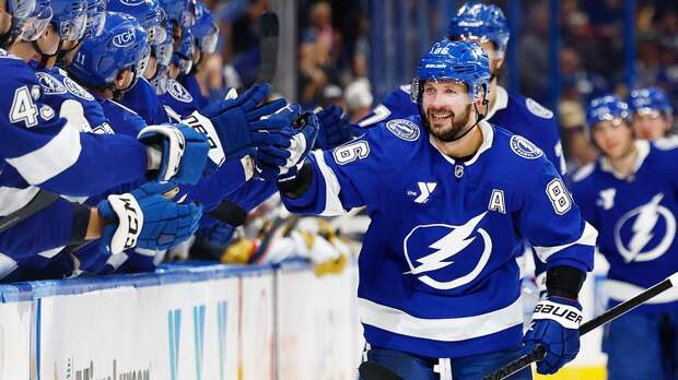 Гол с ассистом Кучерова и 22 сэйва Василевского помогли «Тампе» победить «Виннипег»