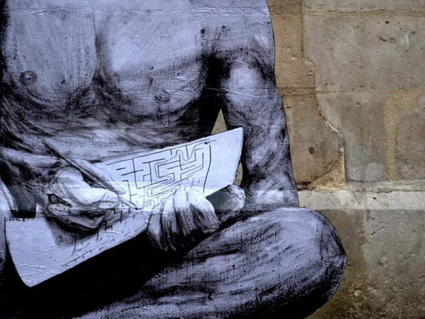 Уличный художник Levalet Уличный художник Levalet