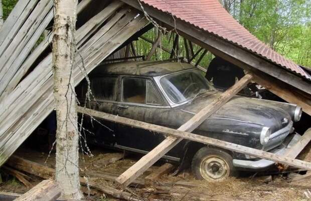 20 лет простоя в сарае: история о ГАЗ-21С «Волга» из Финляндии