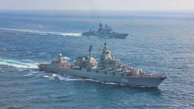 Командование ВВС Ирландии показало на видео крейсер ВМФ РФ в прицеле истребителя