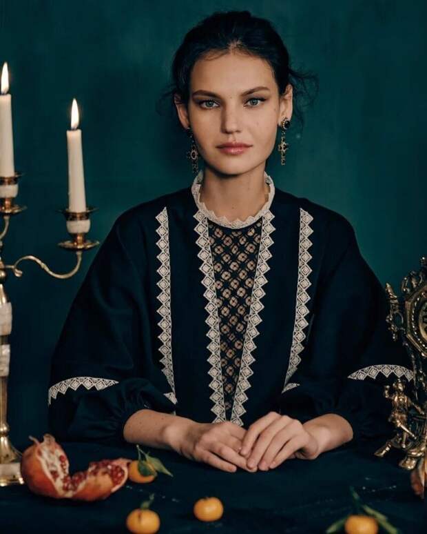 Ажурная красота от Александры Георгиевой: 8 моих любимых нарядов с вышивкой «крестецкая строчка»