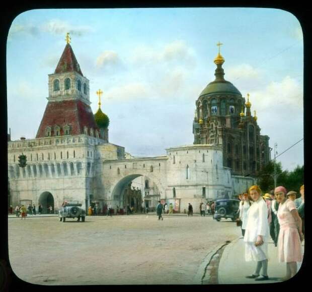 Москва 1930-32 гг. в цвете: утраты