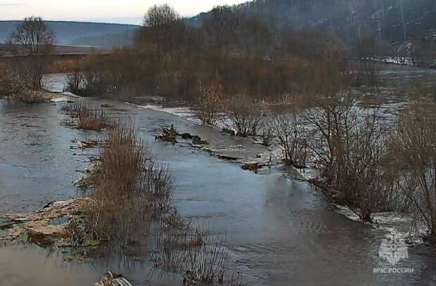 Один мост и два участка дорог затопило в Тульской области 1 апреля