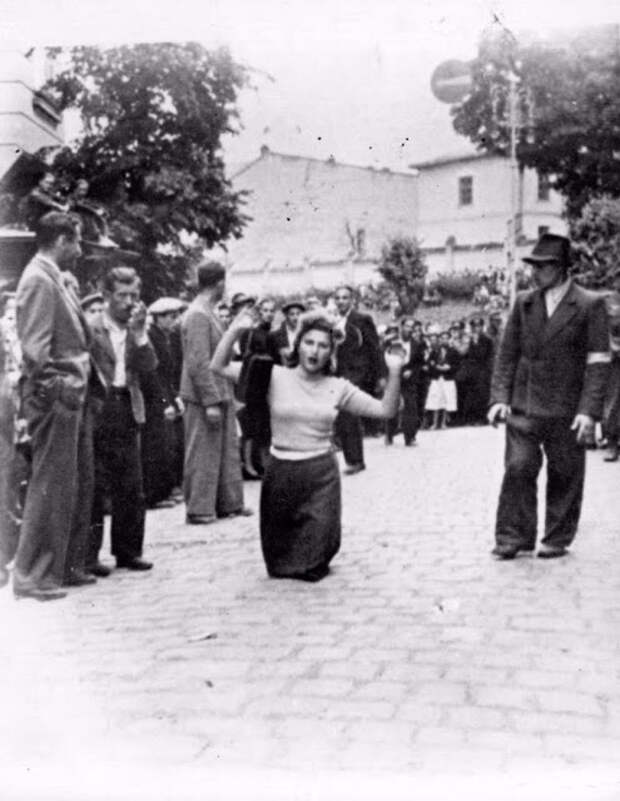 30 шокирующих фотографий львовских погромов 1941 года