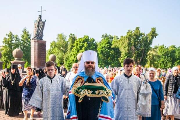В Тамбов прибыл ковчег с частицей мощей святой блаженной Матроны Московской