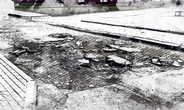 Орловцы гадают, из чего сделан асфальт на отремонтированных улицах города