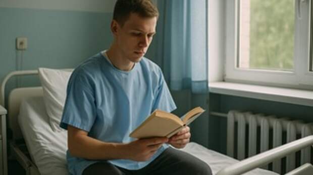 Парень в больничной палате / Изображение сгенерировано ИИ ChatGPT / amic.ru