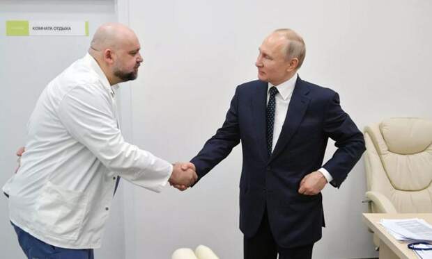 Общавшийся с Путиным главврач Коммунарки заболел коронавирусом 