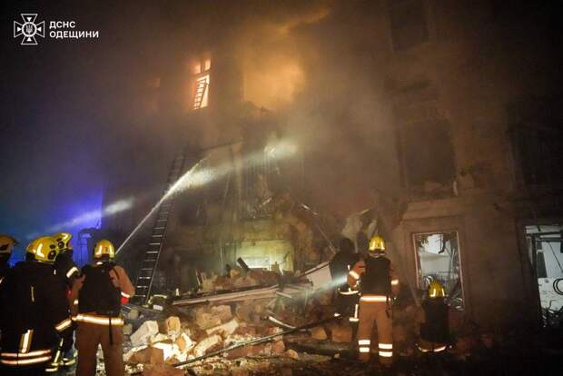 Не долетел до СБУ квартала. Одесская ПВО разбомбила центр города ради спасения местного гестапо