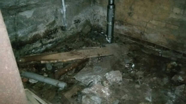 Подвал в доме на Некрасова, 12, в Барнауле / Фото: предоставлено жителями