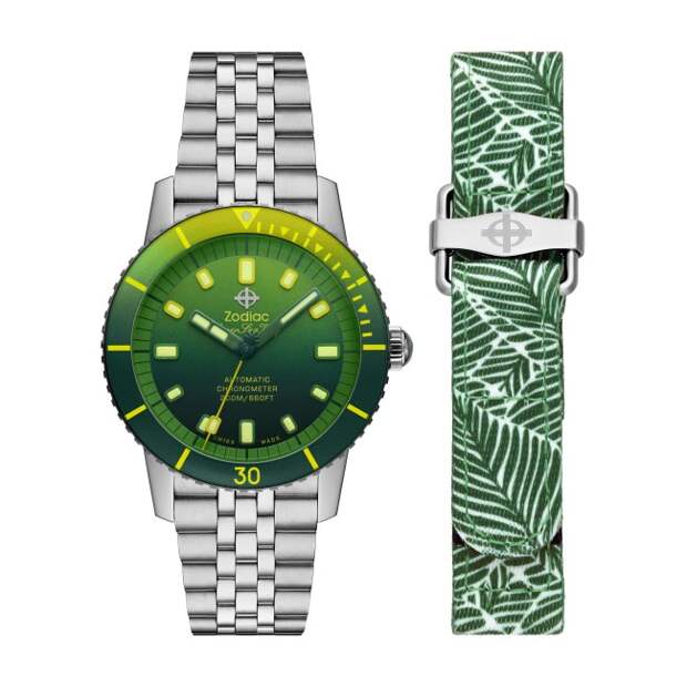Zodiac Super Sea Wolf Pineapple Dream Watch
