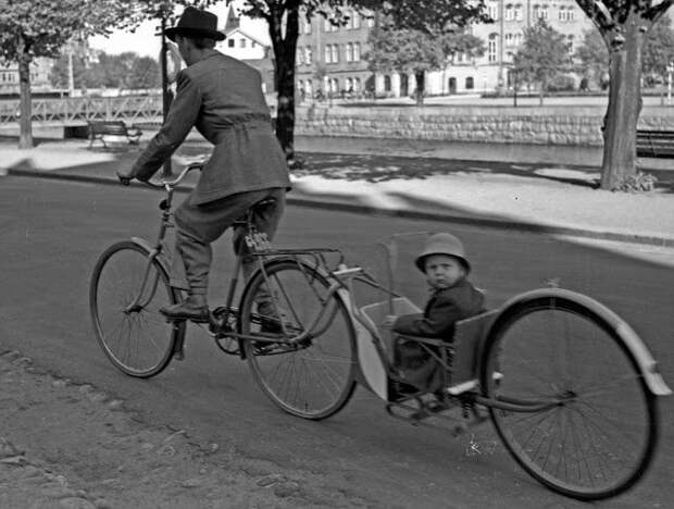 24 ретро фотографии о людях и их странных велосипедах