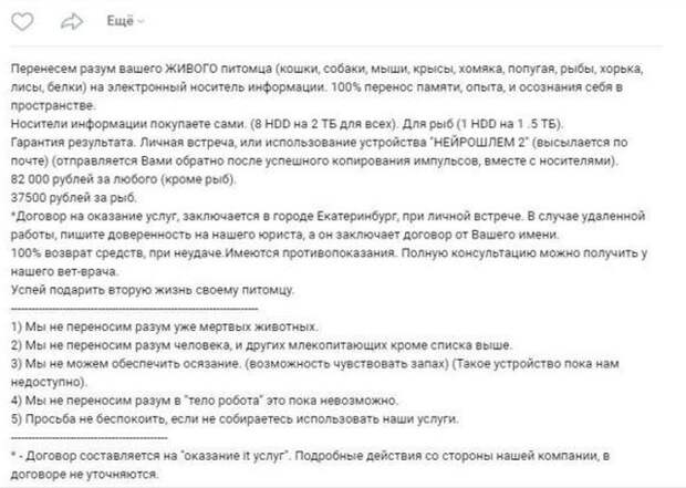 Необычная услуга для владельцев домашних питомцев (2 фото)