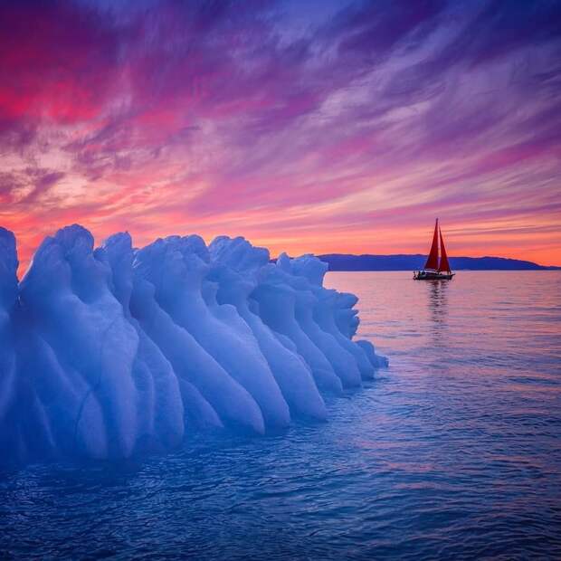 Исчезающая красота Гренландии в фотографиях Альберта Дроса