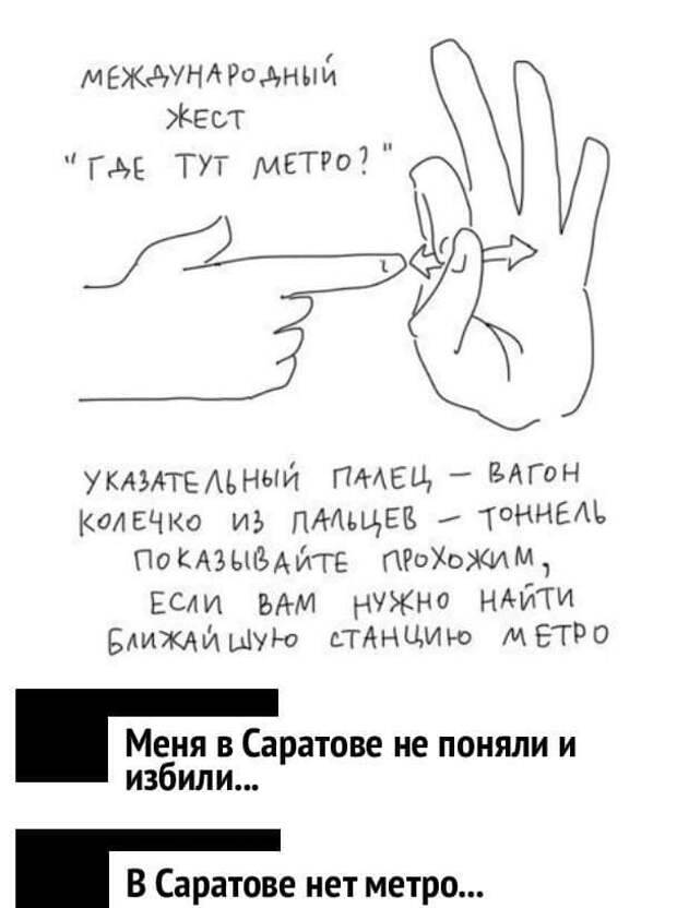 Международный жест...