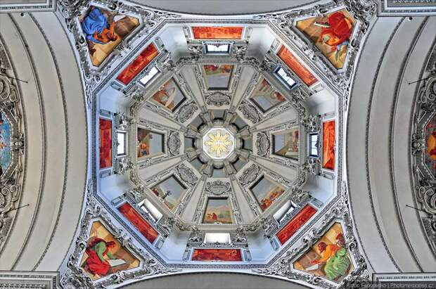 Купол Зальцбургского собора, фотограф Антон Федоренко