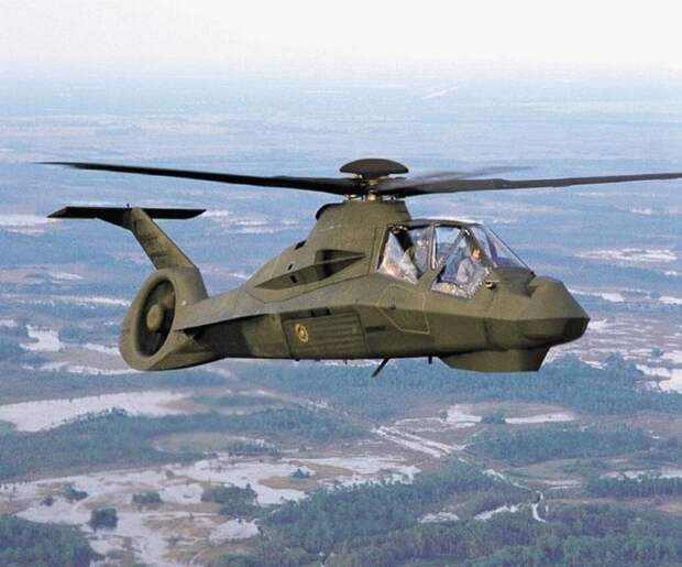 Перспективный вертолет RAH-66 Comanch для ВВС США был создан еще в середине 1990-х годов компанией Boeing совместно с Sikorsky Aircraft Corporation.-6