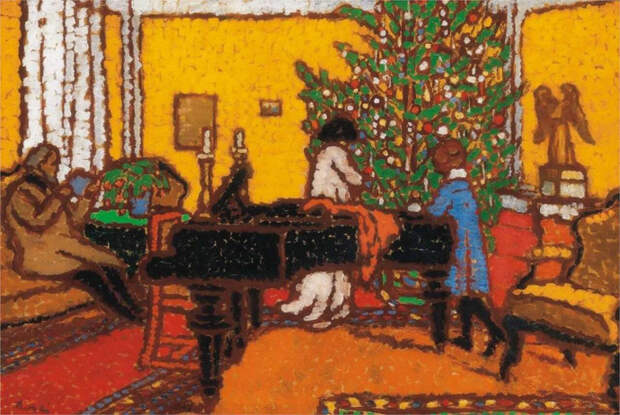 Новый год и Рождество в живописи (фото 8)