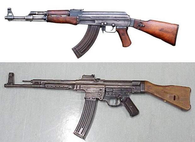 Найди отличия: STG-44 и АК-47