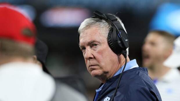 UNC football coach Mack Brown