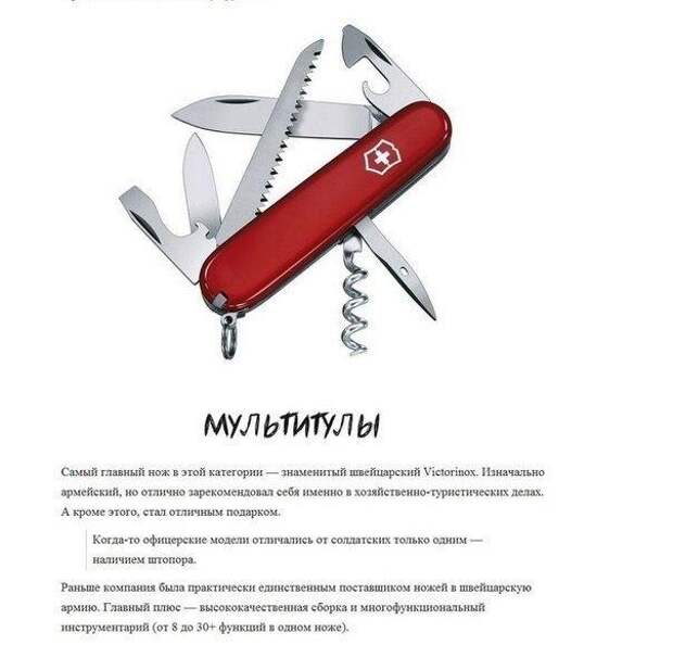 Ножи для разных случаев