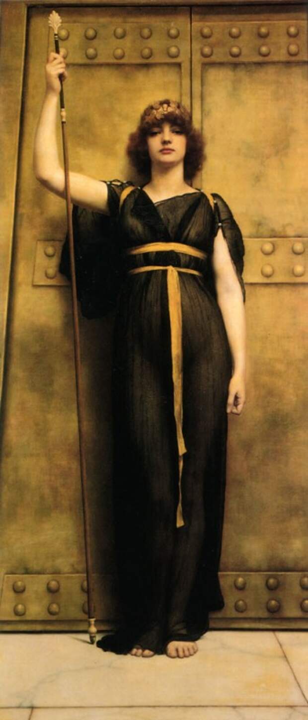 Джон Уильям Годвард. Жрица / John William Godward. A Priestess