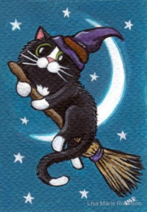 Коллекция кошек, котов и котят от Lisa Marie Robinson.
