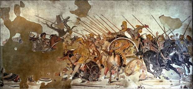 Битва при Иссе - одно из величайших сражений античности. /Фото: blogspot.com.