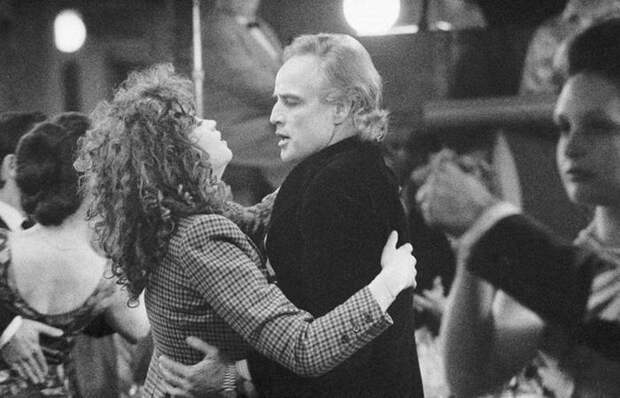 Кадр из фильма режиссера Бернардо Бертолуччи «Последнее танго в Париже», 1972 год.