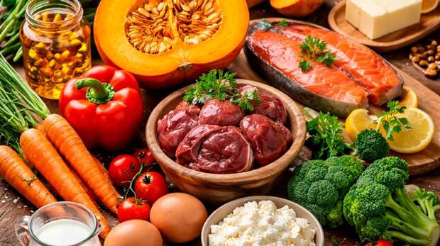 Продукты с максимальным содержанием витамина А