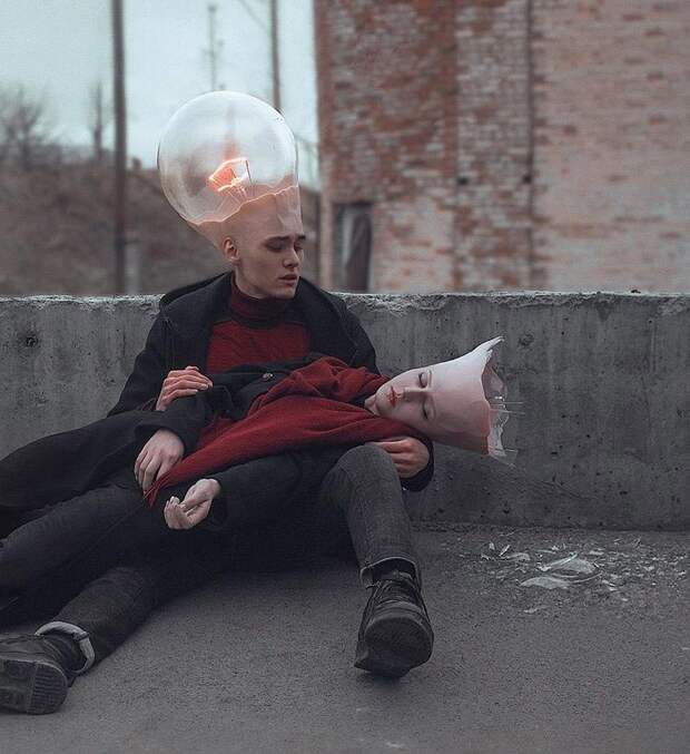 Русский парень создает тёмное сюрреалистическое искусство, Андрей Тюрин