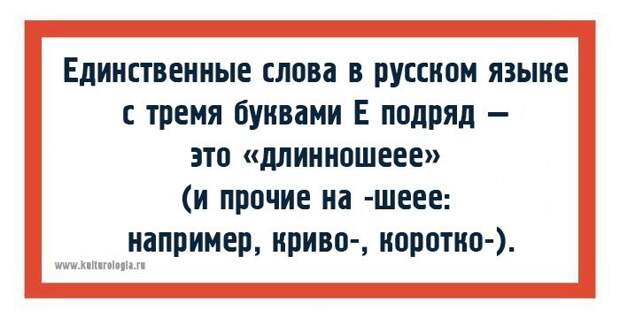 15 малоизвестных, но весьма занимательных фактов о русском языке