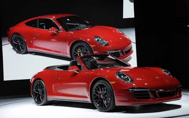 Автомобили Porsche 911 GTS, модели купе и кабриолет