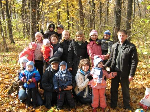 Семейные мероприятия - поход в лес