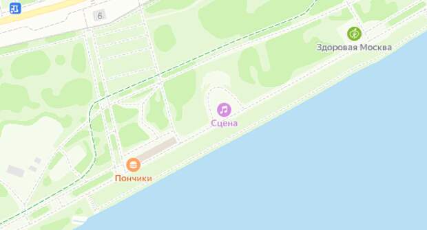 Карта парка 850 летия москвы