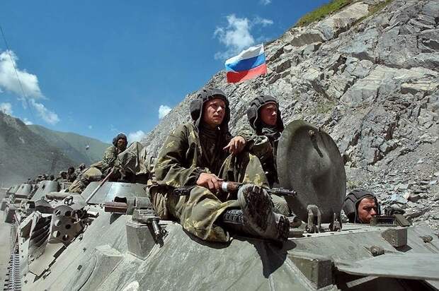 Операция "Принуждение к миру", российская армия, Южная Осетия, 2008 г. Источник изображения: https://vk.com/denis_siniy