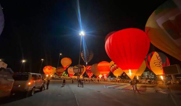 Нижегородцы смогут увидеть ночное свечение аэростатов 21 августа