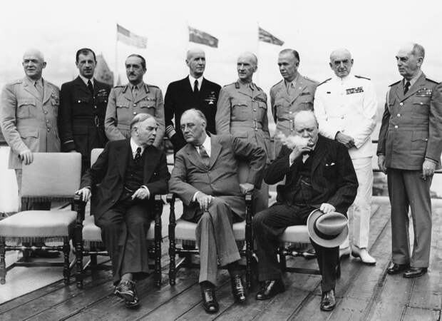 Члены Квебекской конференции. 1943 г.
